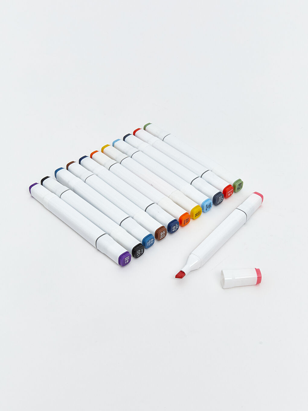LCW ACCESSORIES 12 Renkli Marker Kalem Seti -S5K656Z4-M0T