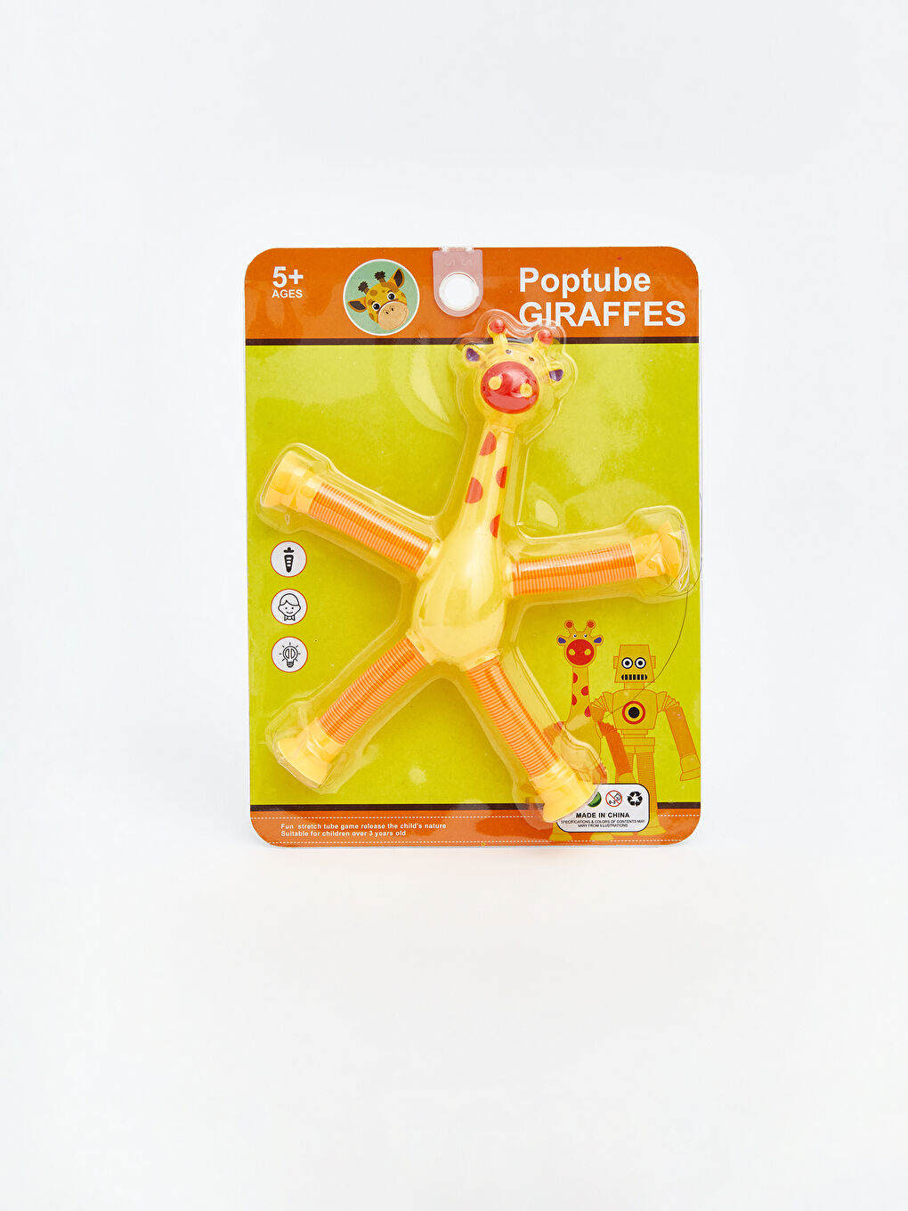 Zürafa Figürlü Yapışkan Oyuncak Tekli-2