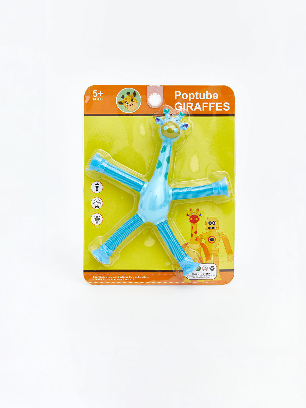 Zürafa Figürlü Yapışkan Oyuncak Tekli-4