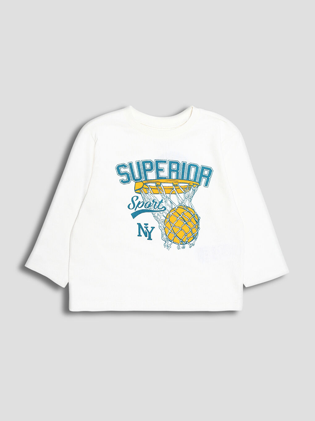 تي شيرت للأولاد بطبعة ديناصور وبنطلون رياضي من قطعتين-1