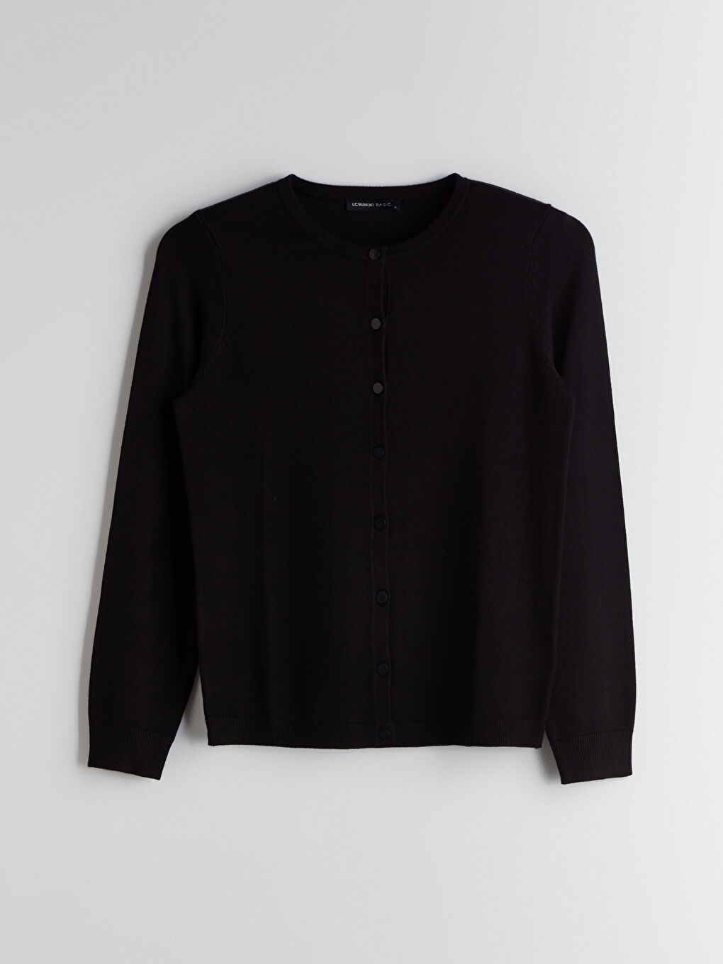 LCWAIKIKI Classic Crew Neck Women's Knitwear Cardigan -W52172Z8-CVL