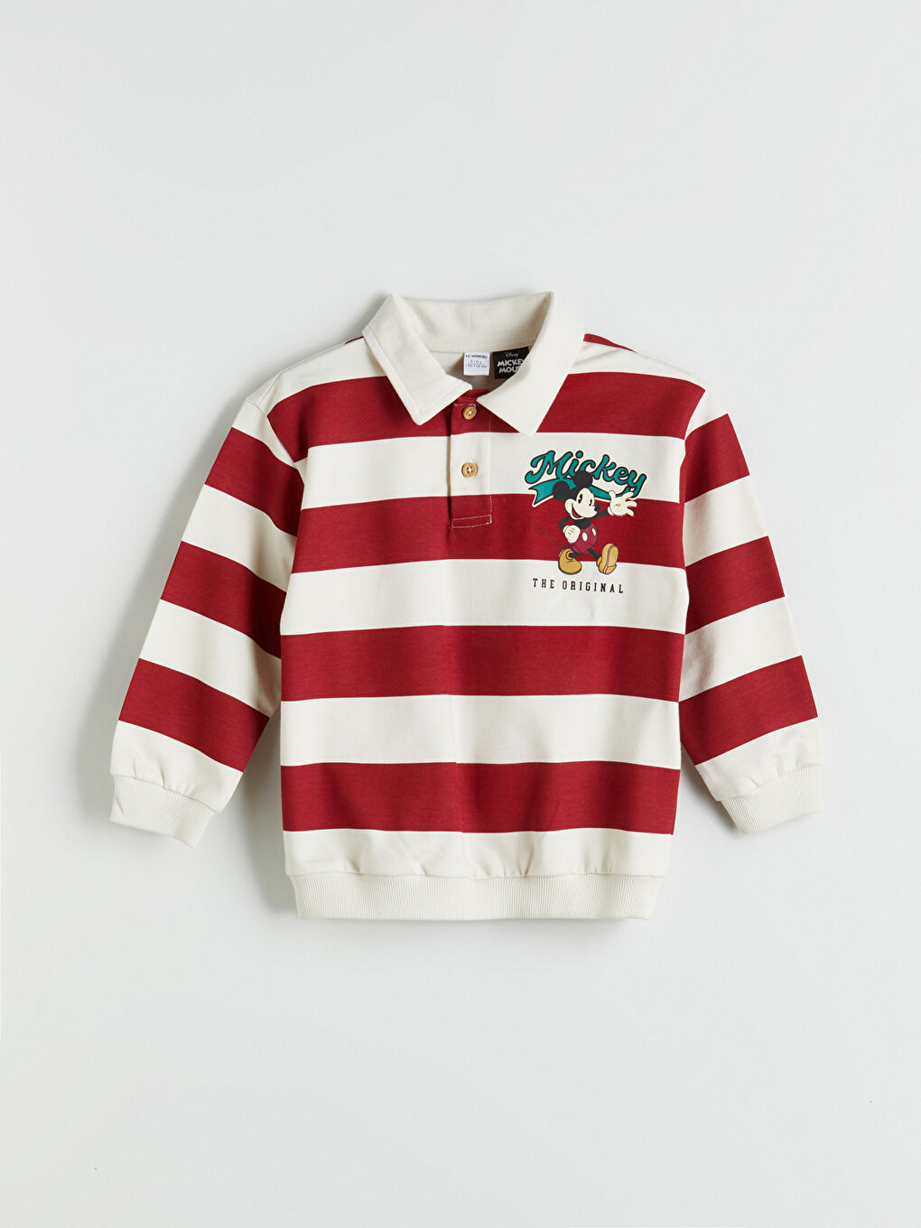 LCW baby Mickey Mouse Printed Boys' Sweatshirt -W52173Z1-LQA