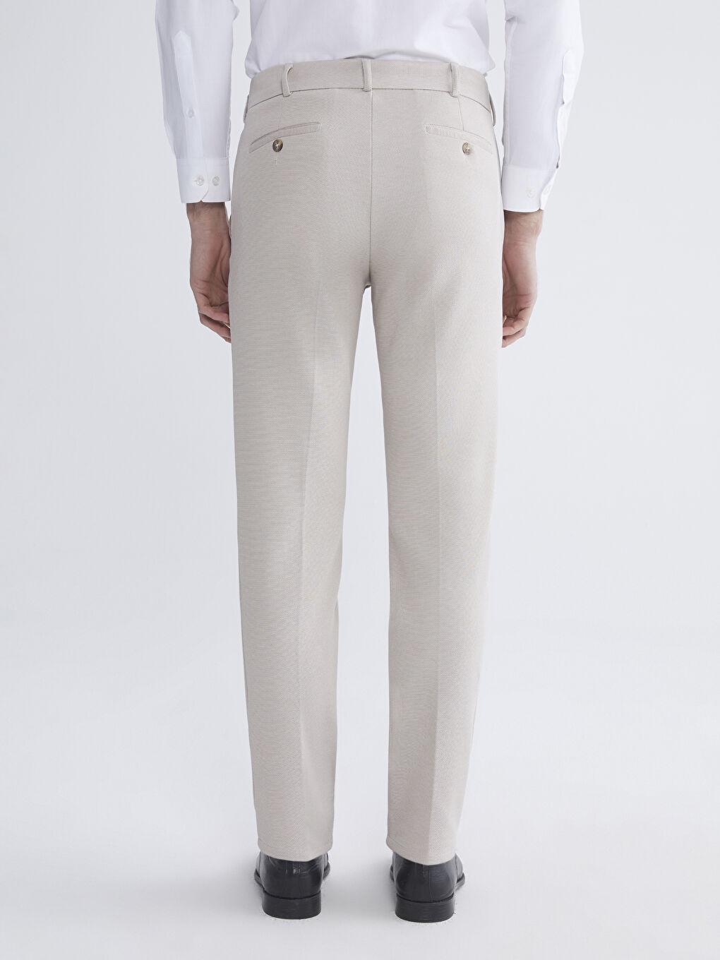 Bej Slim Fit Erkek Pantolon-6