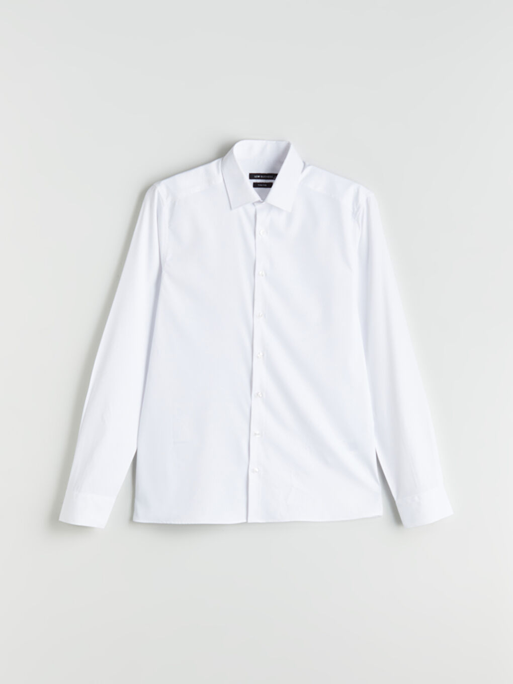 LCWAIKIKI Formal Slim Fit Long Sleeve Gabardine Men's Shirt -W52182Z8-Q6K
