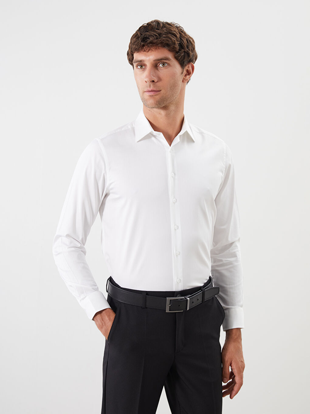 LCWAIKIKI Formal Regular Fit Long Sleeve Men's Shirt -W52183Z8-Q6K