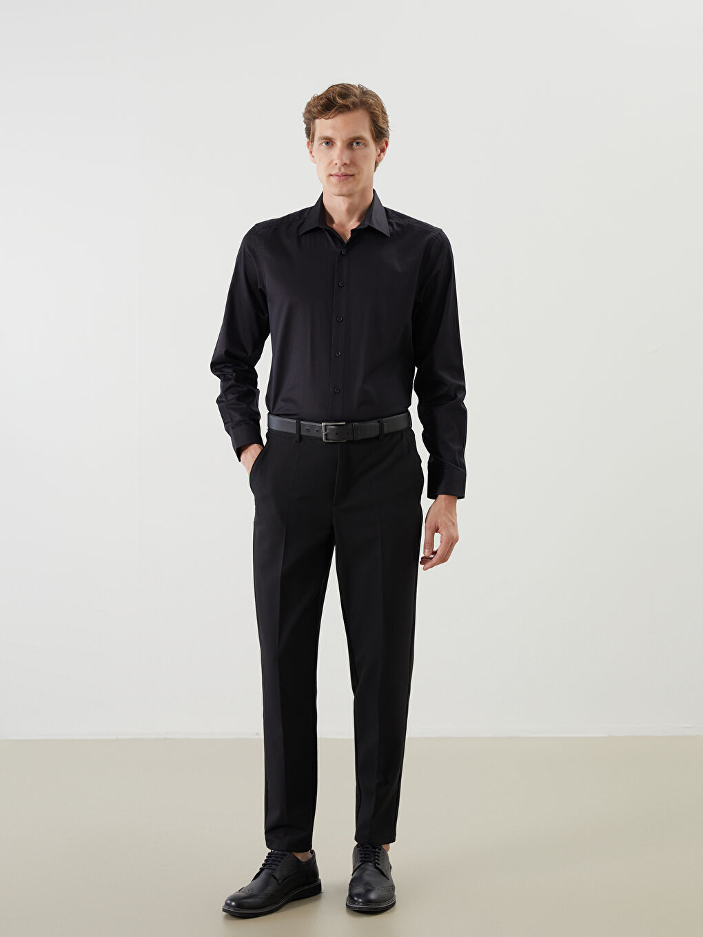 LCWAIKIKI Formal Regular Fit Long Sleeve Men's Shirt -W52183Z8-RQL