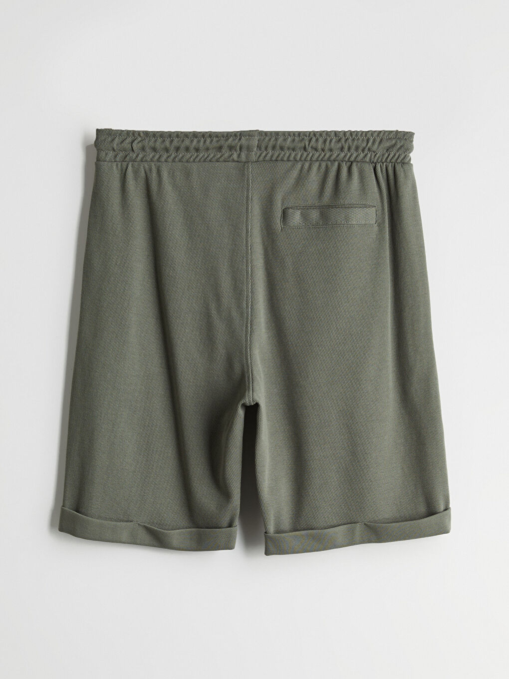 Haki Standart Kalıp Erkek Şort-13