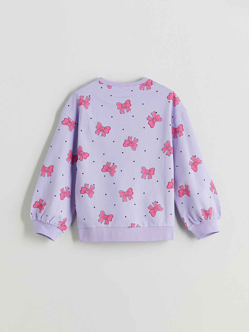 LCW Kids Crew Neck Girls' Pyjama Set -W52214Z4-LSB