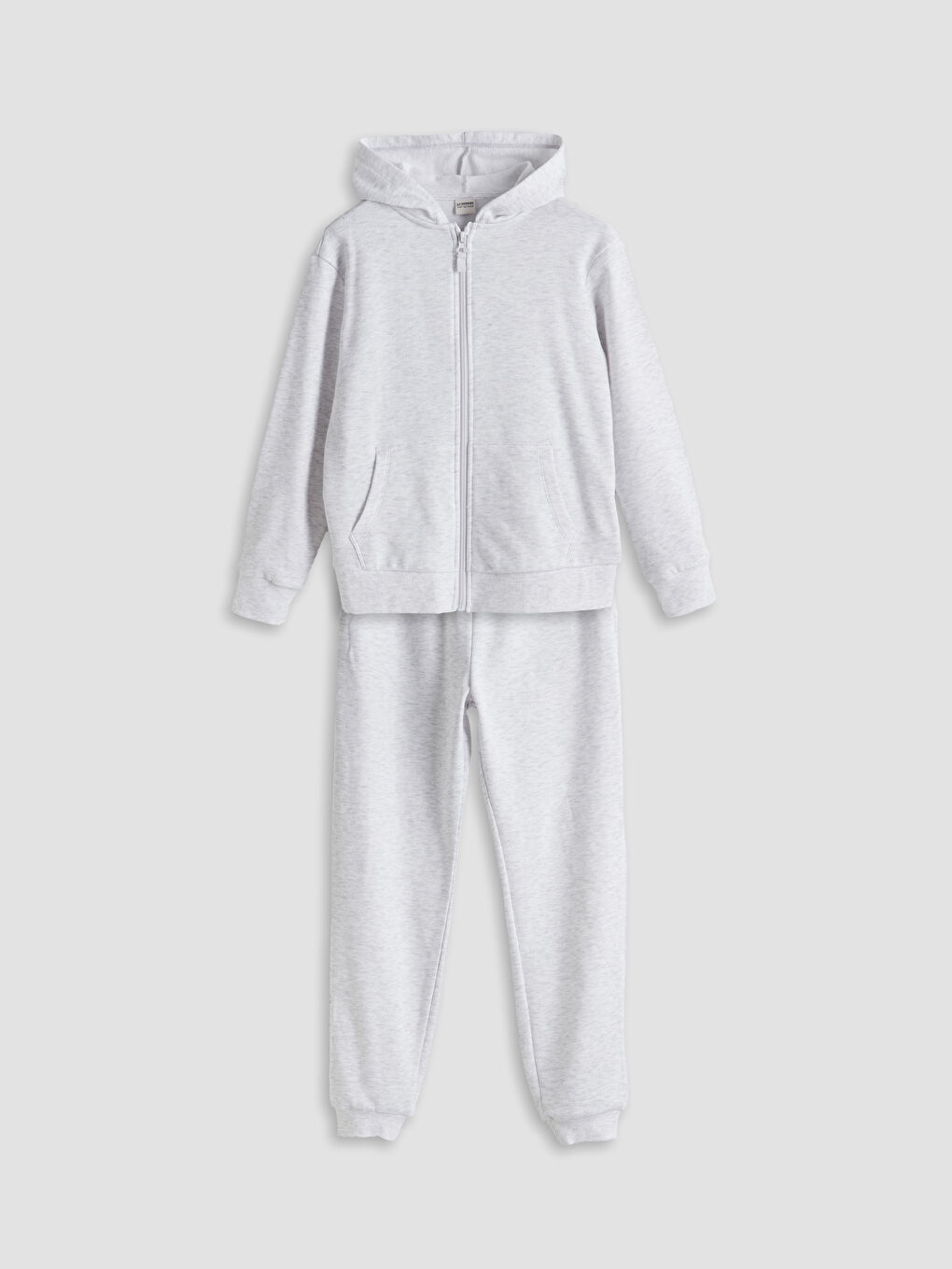 LCW Kids Hooded Girls' Tracksuit Set -W52224Z4-D5C