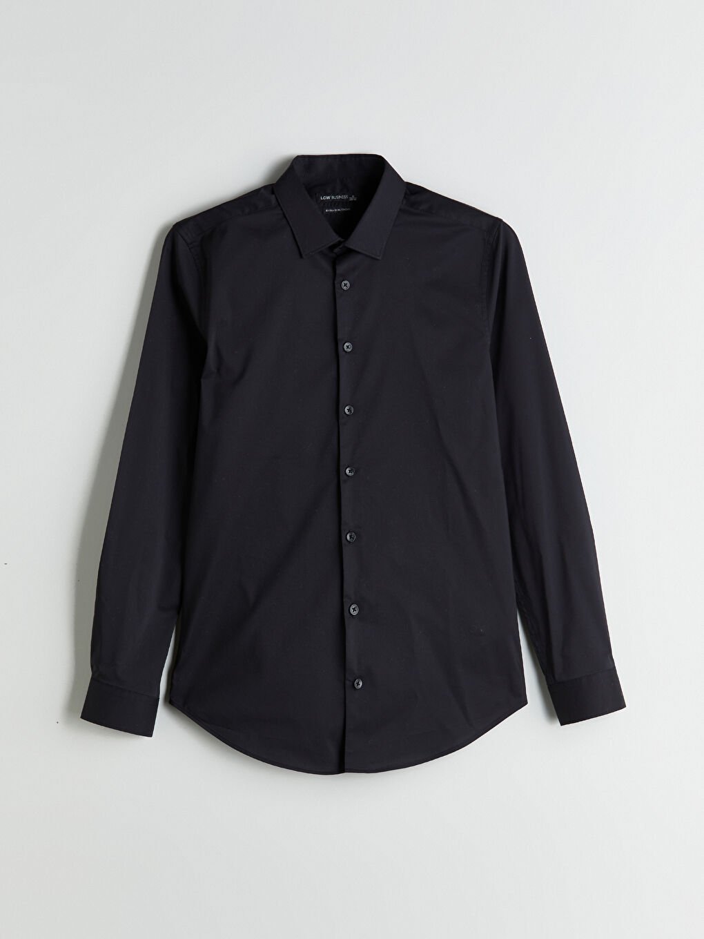 LCWAIKIKI Classic Extra Slim Fit Long Sleeve Twill Men's Shirt -W52283Z8-RQL
