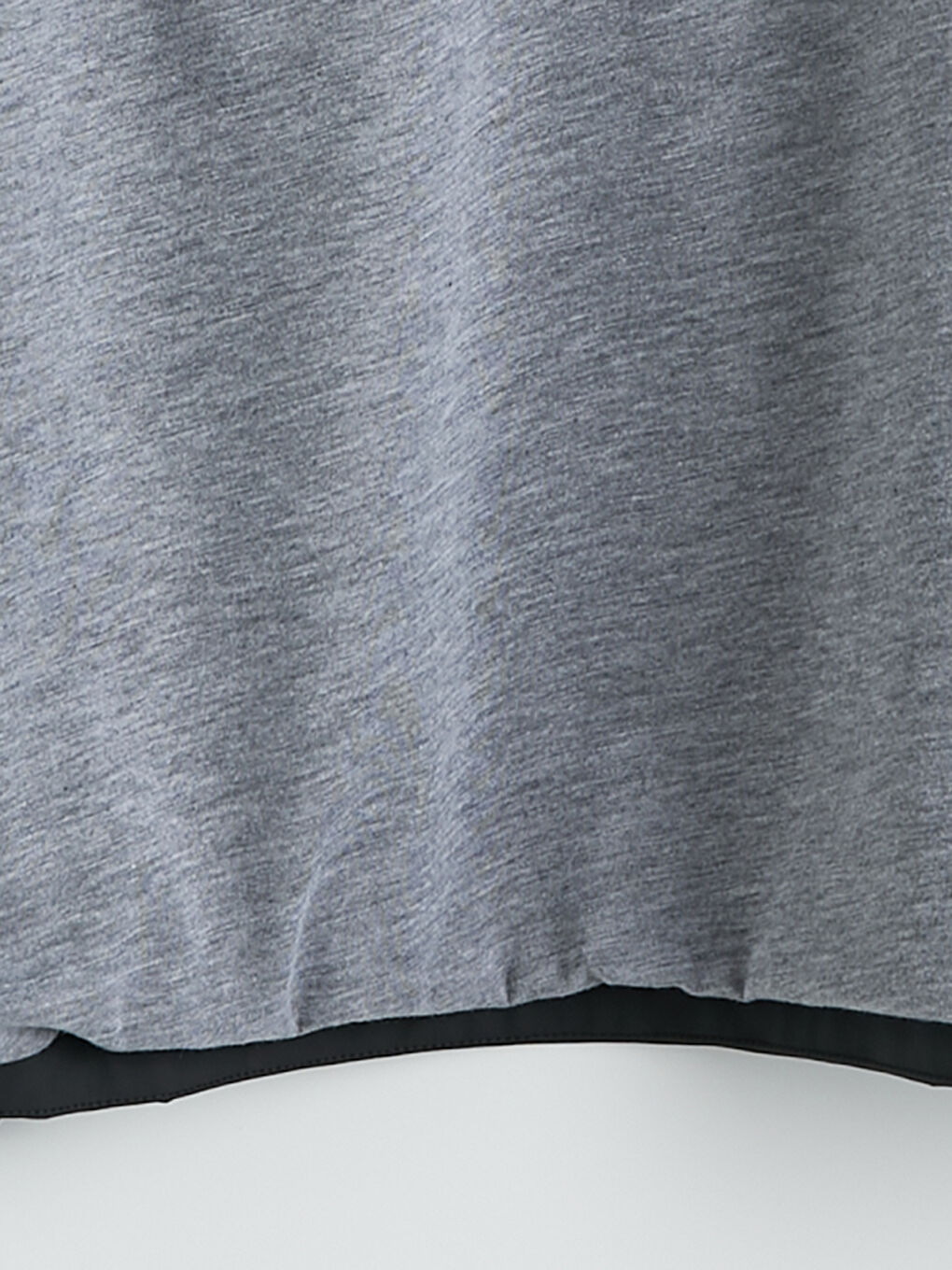 Siyah Standart Kalıp Kapüşonlu Erkek Yağmurluk-1