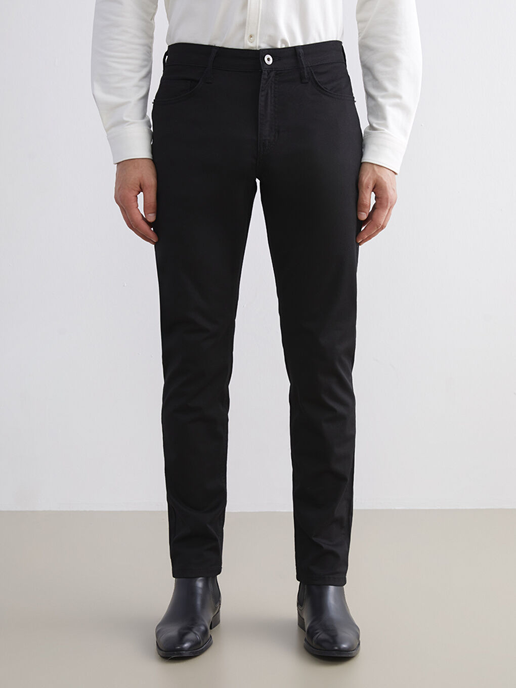 Slim Fit Men's Chino Trousers-2