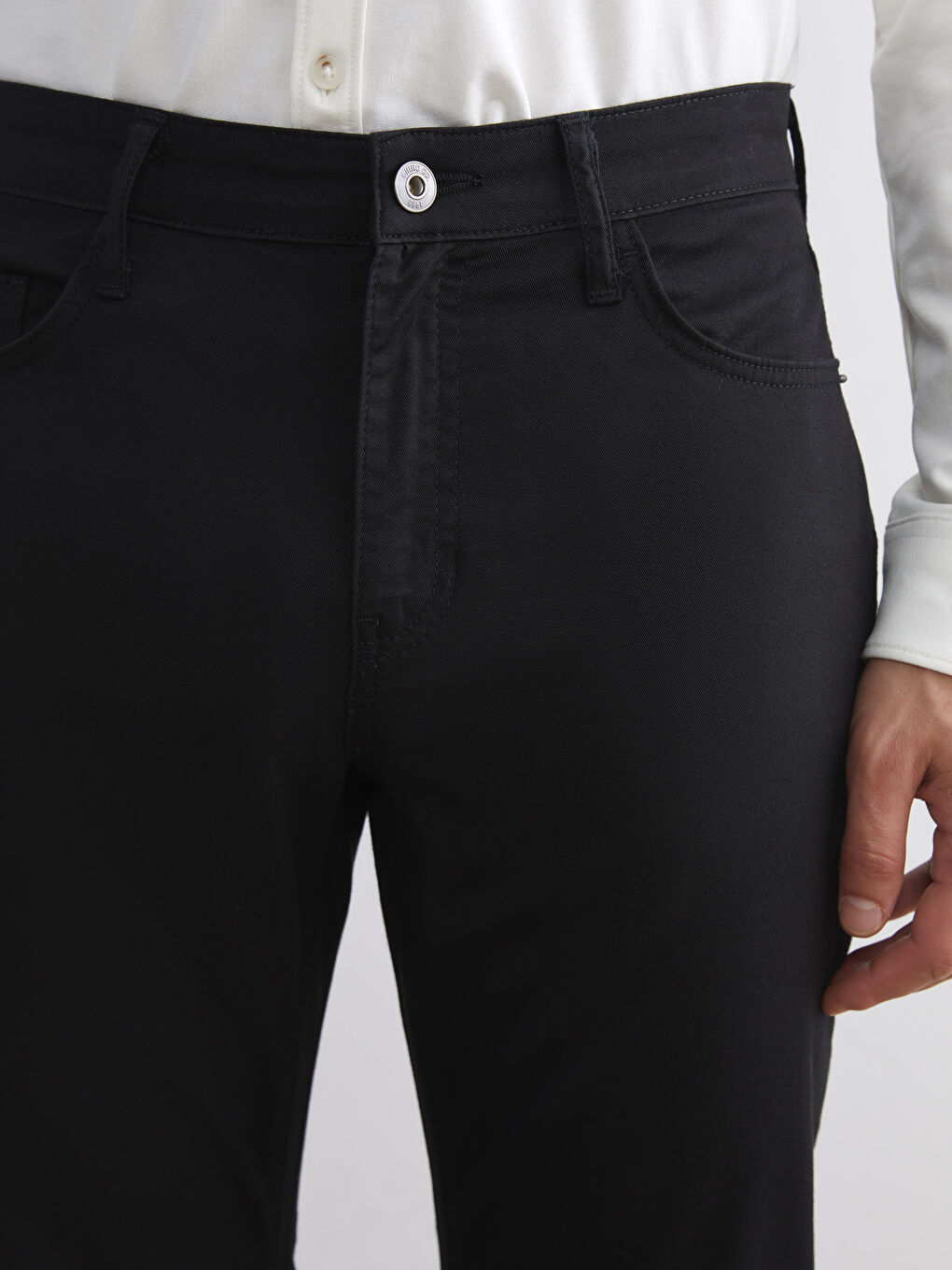 Slim Fit Men's Chino Trousers-4