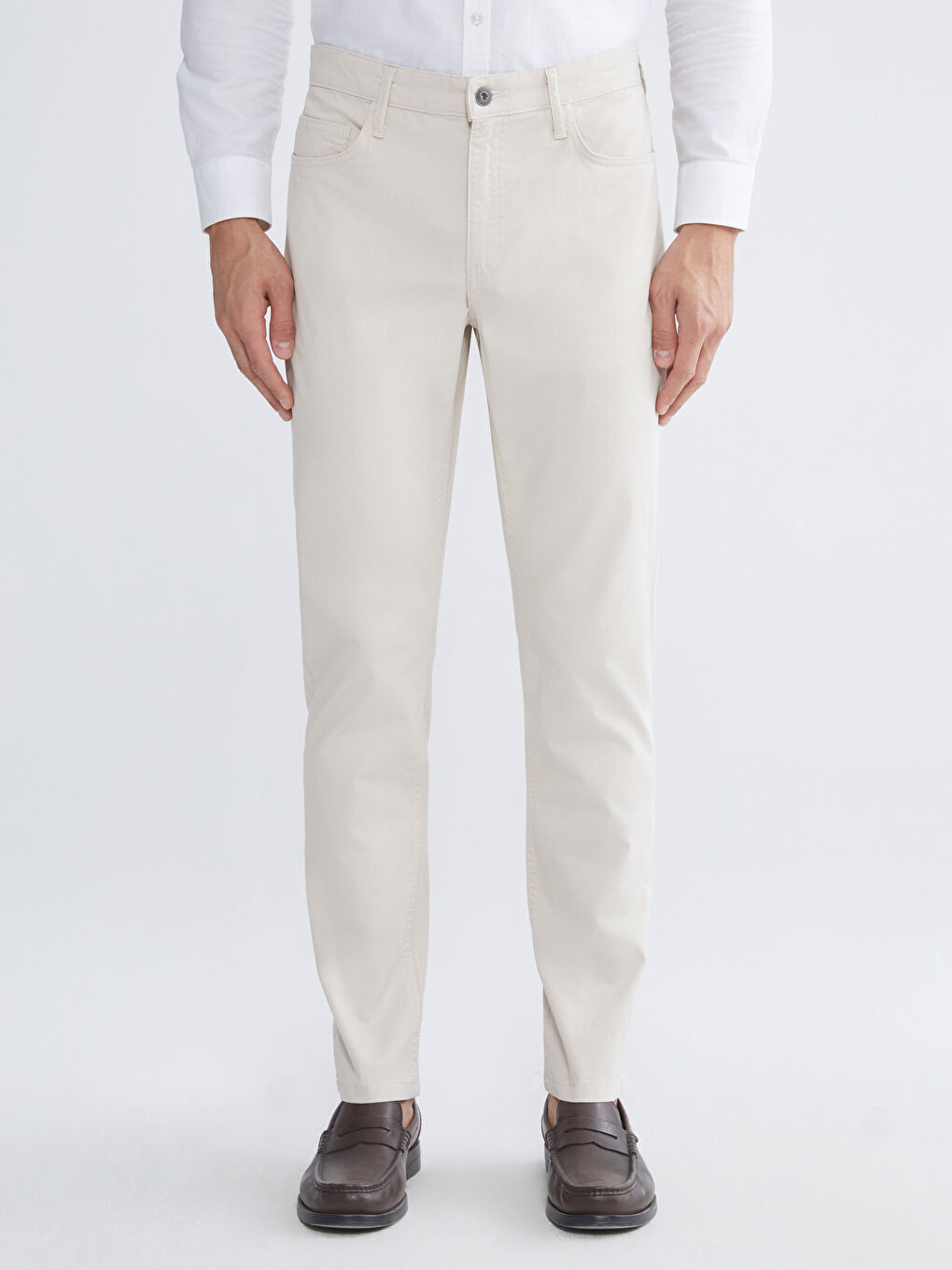 Slim Fit Men's Chino Trousers-2