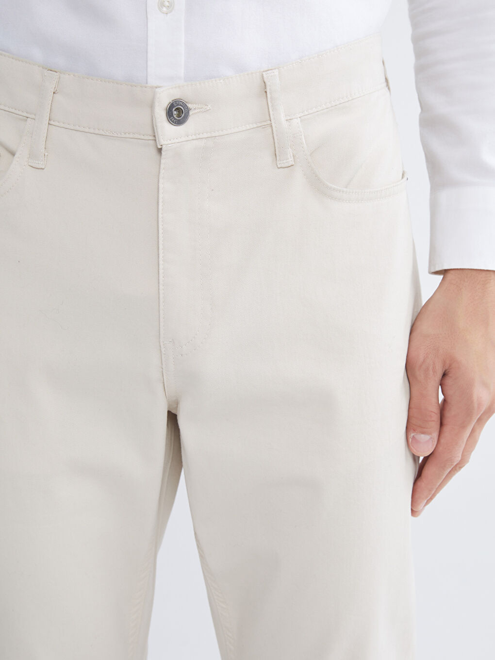 Slim Fit Men's Chino Trousers-4