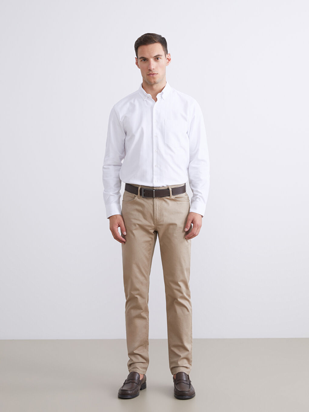 Slim Fit Men's Chino Trousers-1