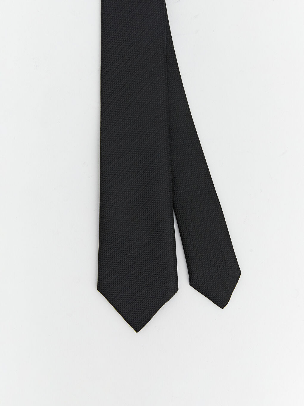 Siyah Basic Erkek Kravat-1