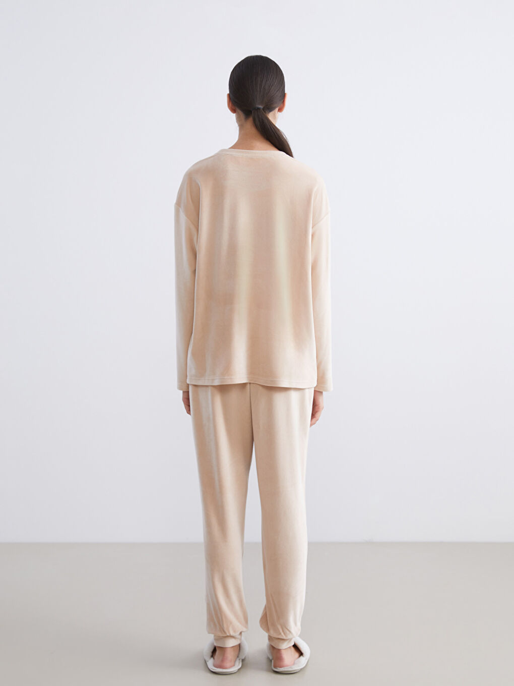 Woman BEIGE Pyjama Set-3