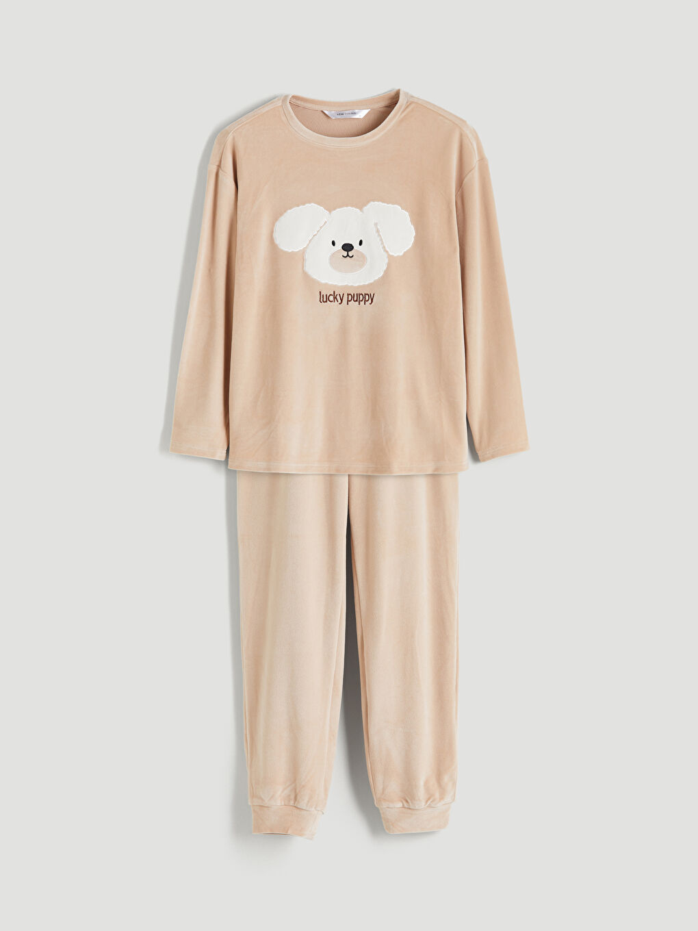 Woman BEIGE Pyjama Set-4