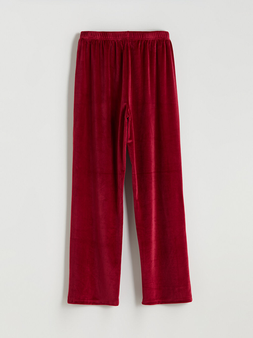 Crew Neck Embroidered Women's Velvet Pyjama Set-8