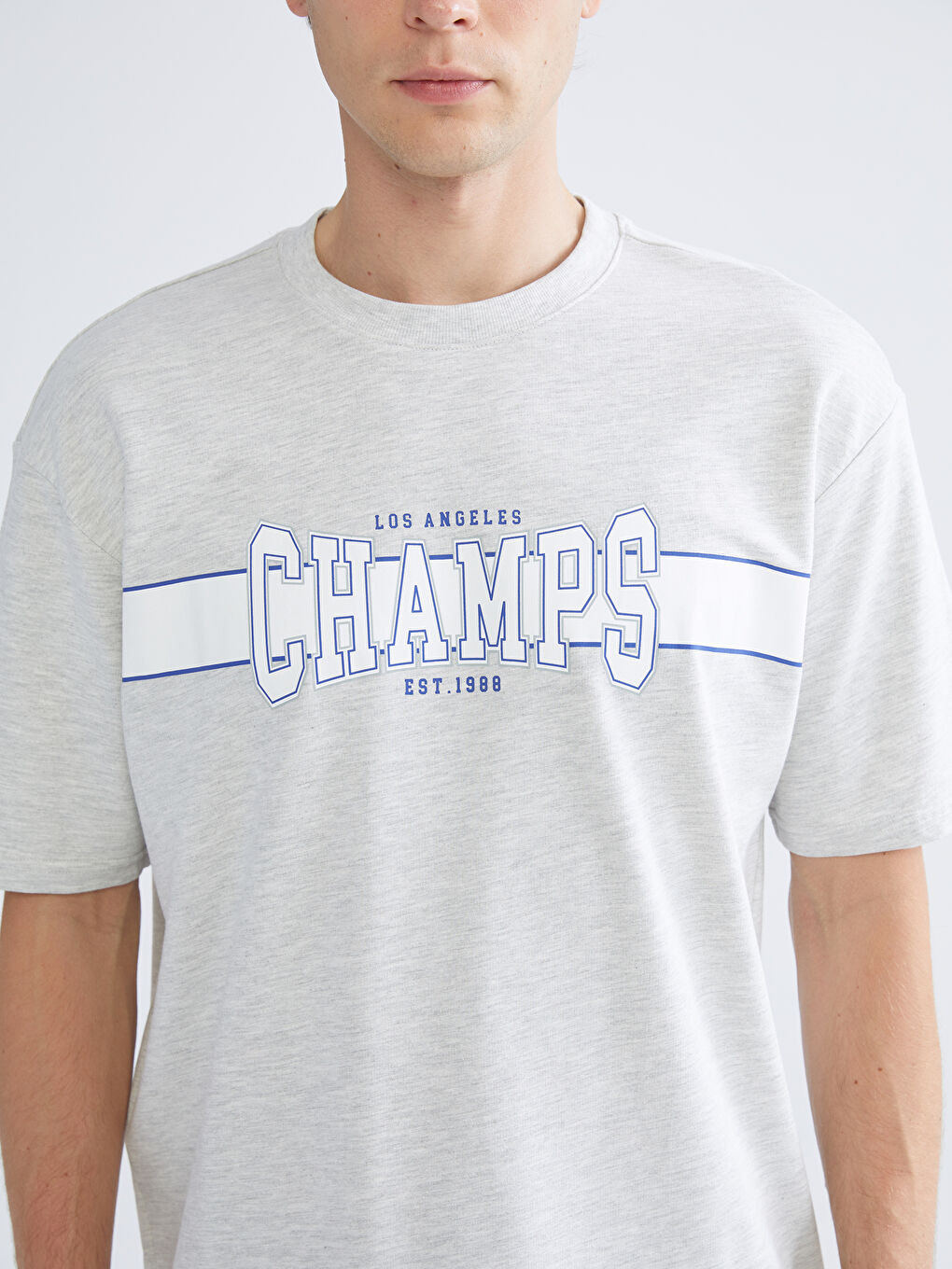 XSIDE Crew Neck Men's T-Shirt -W52323Z8-847