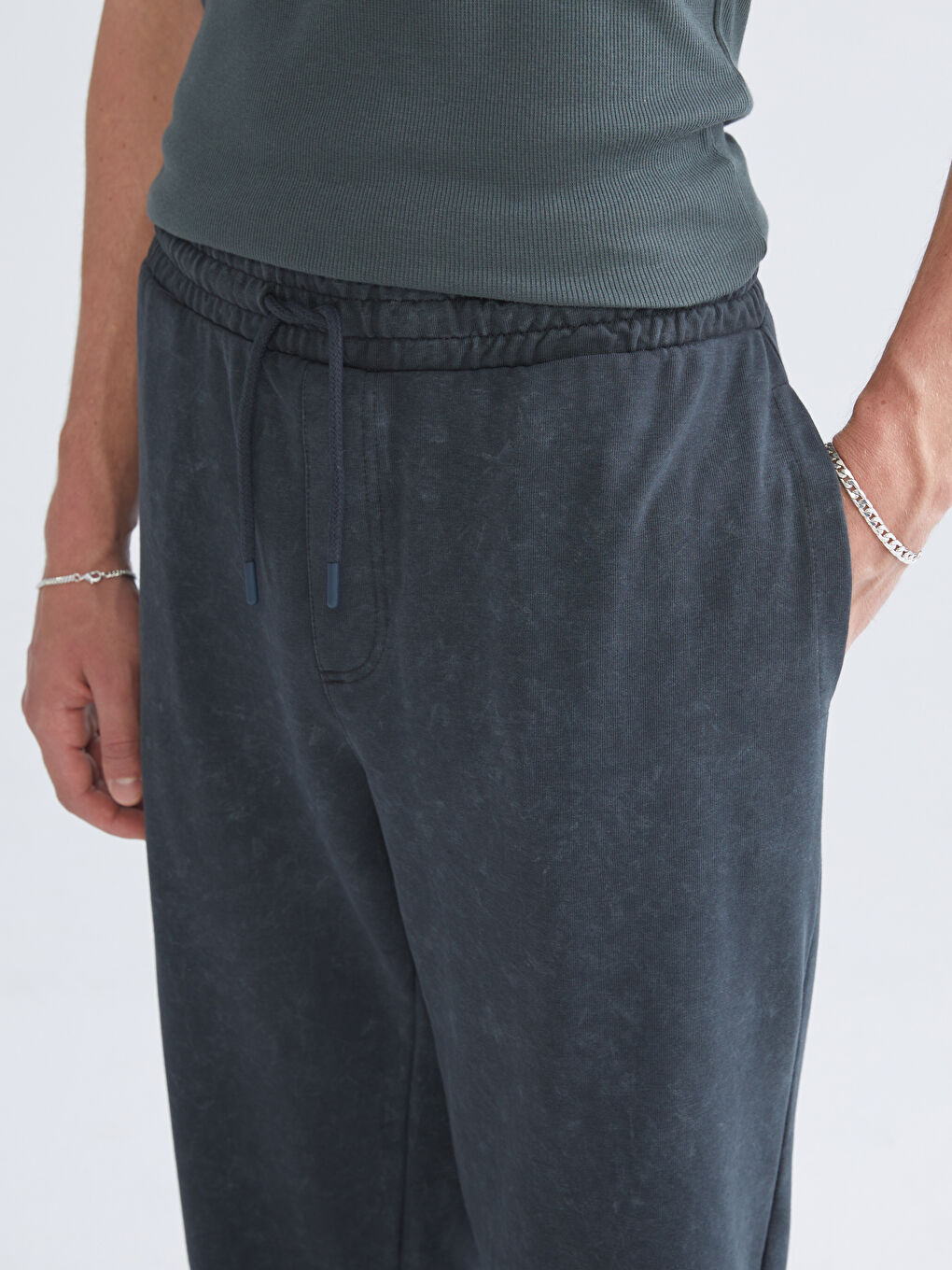 Loose Fit Men's Trousers-5