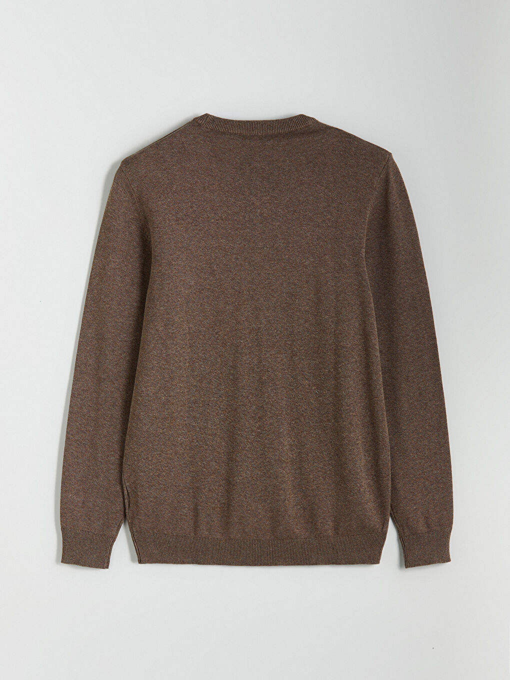 LCWAIKIKI Classic Crew Neck Long Sleeve Men's Tricot Sweater -W52331Z8-D5Q