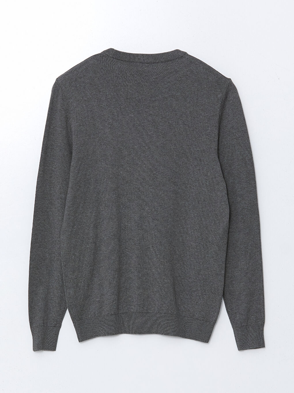 LCWAIKIKI Classic Crew Neck Long Sleeve Men's Tricot Sweater -W52331Z8-EEZ