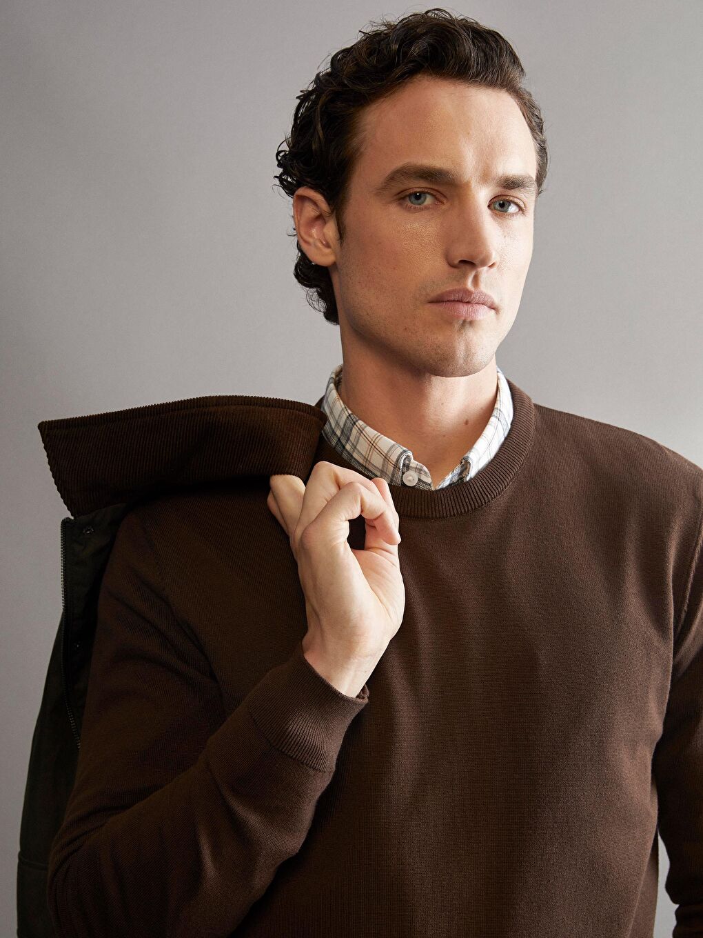 Man BROWN Sweater-1