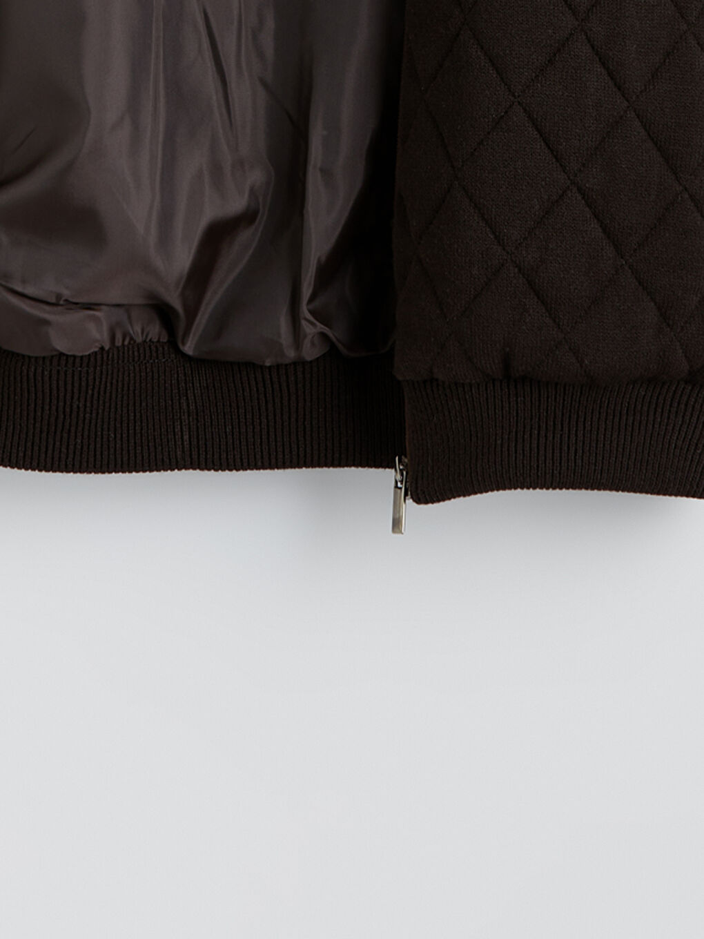 Kahverengi Standart Kalıp Kolej Yaka Erkek Yelek-7