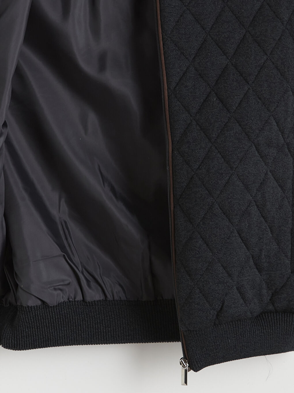 Yeşil Standart Kalıp Kolej Yaka Erkek Yelek-1