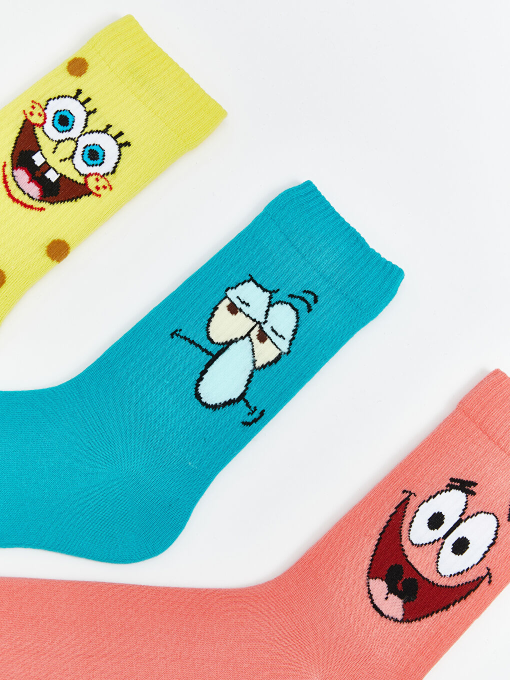 SpongeBob Printed Men's Ankle Socks 3-pack-4