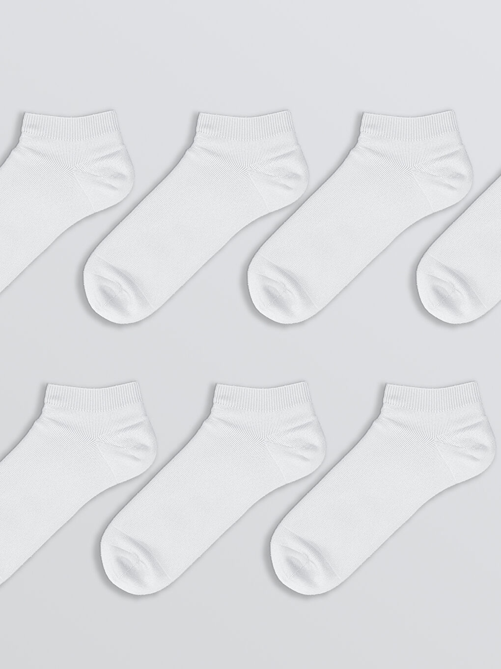LCW ACCESSORIES Men's Trainer Socks 7 Pack -W52359Z8-J5E