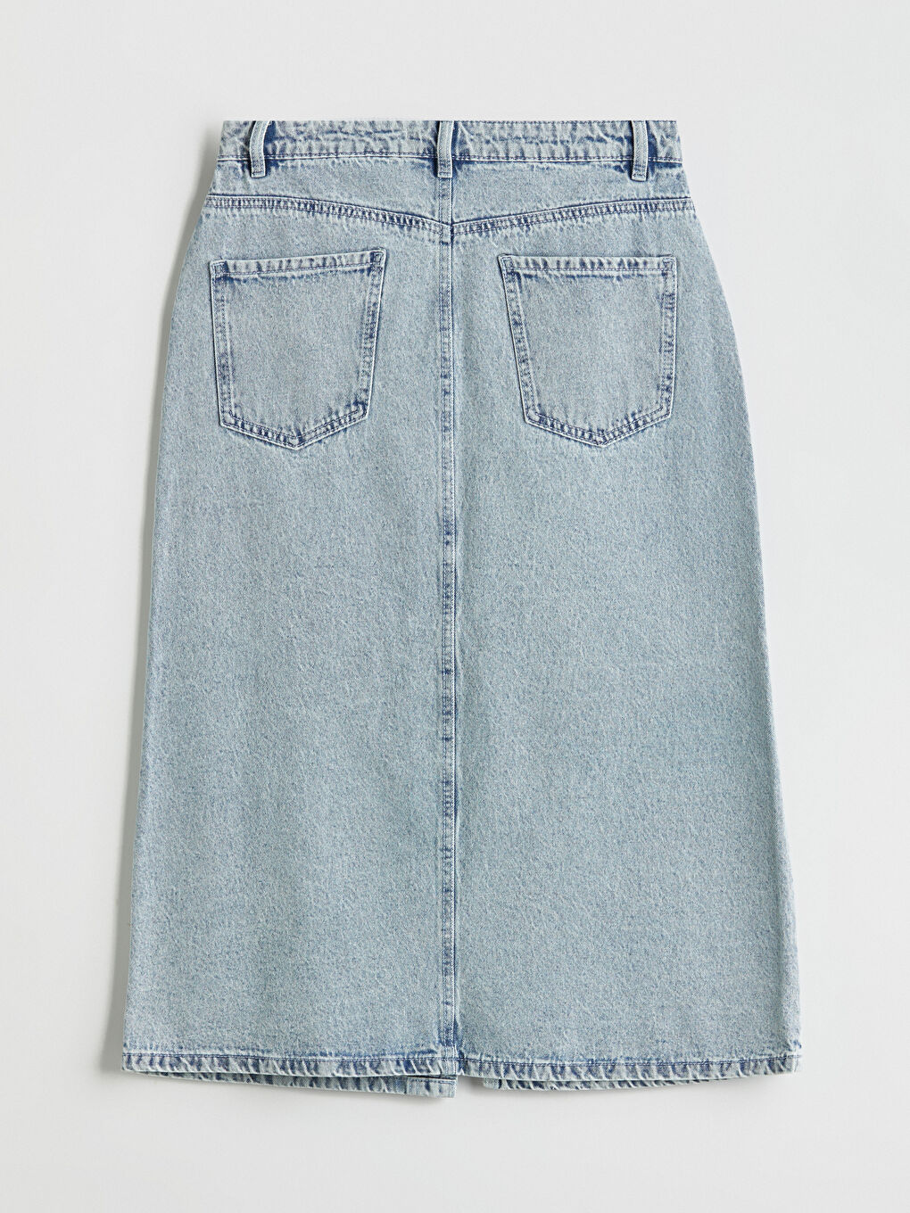 LCWAIKIKI Classic Slim Fit Denim Skirt -W52396Z8-311