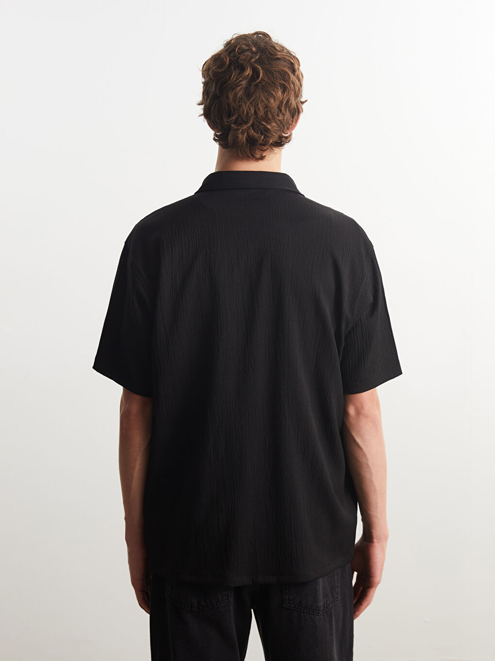 XSIDE Relaxed Fit Short Sleeve Men's Shirt -W52400Z8-RQL