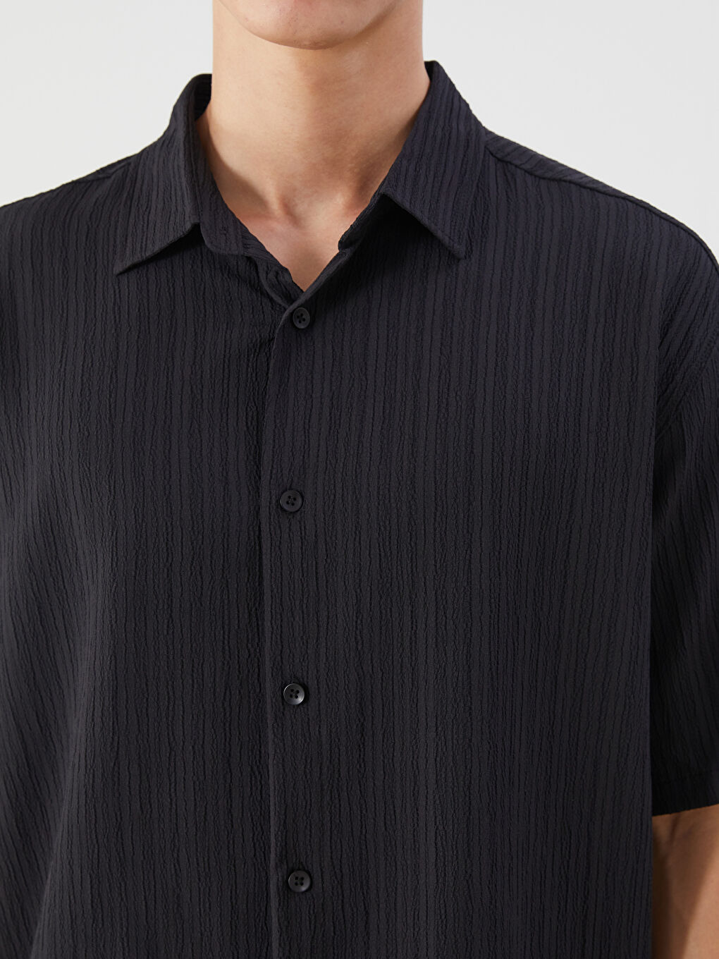 XSIDE Relaxed Fit Short Sleeve Men's Shirt -W52400Z8-RQL