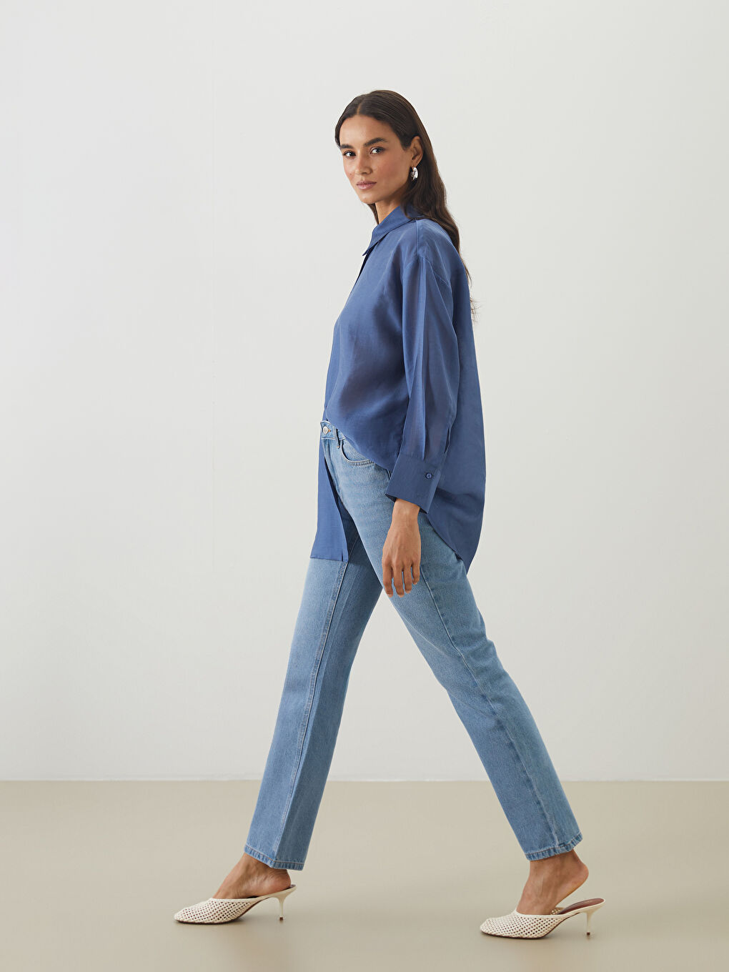 LCW Modest Straight Fit Women's Jeans -W52417Z8-311