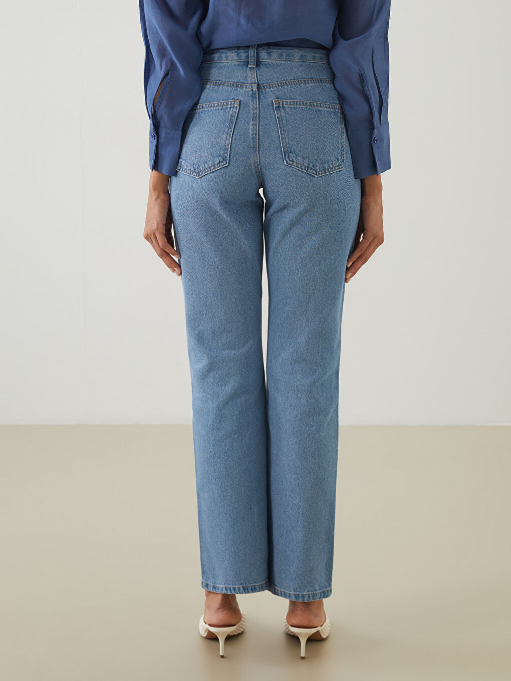 LCW Modest Straight Fit Women's Jeans -W52417Z8-311