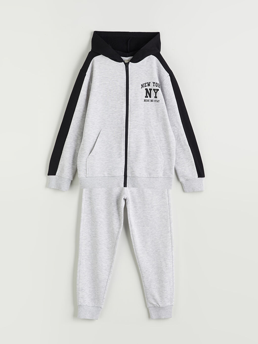 LCW Kids Hooded Boys' Tracksuit Set -W52425Z4-LAK