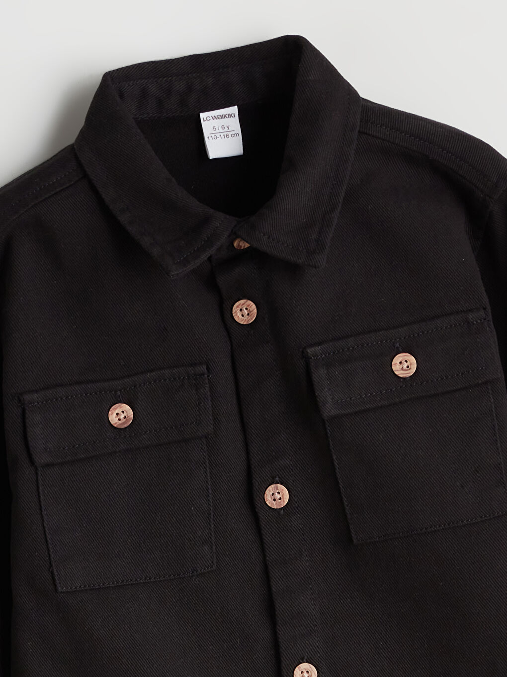 LCW Kids Basic Boys' Shirt -W52430Z1-CVL