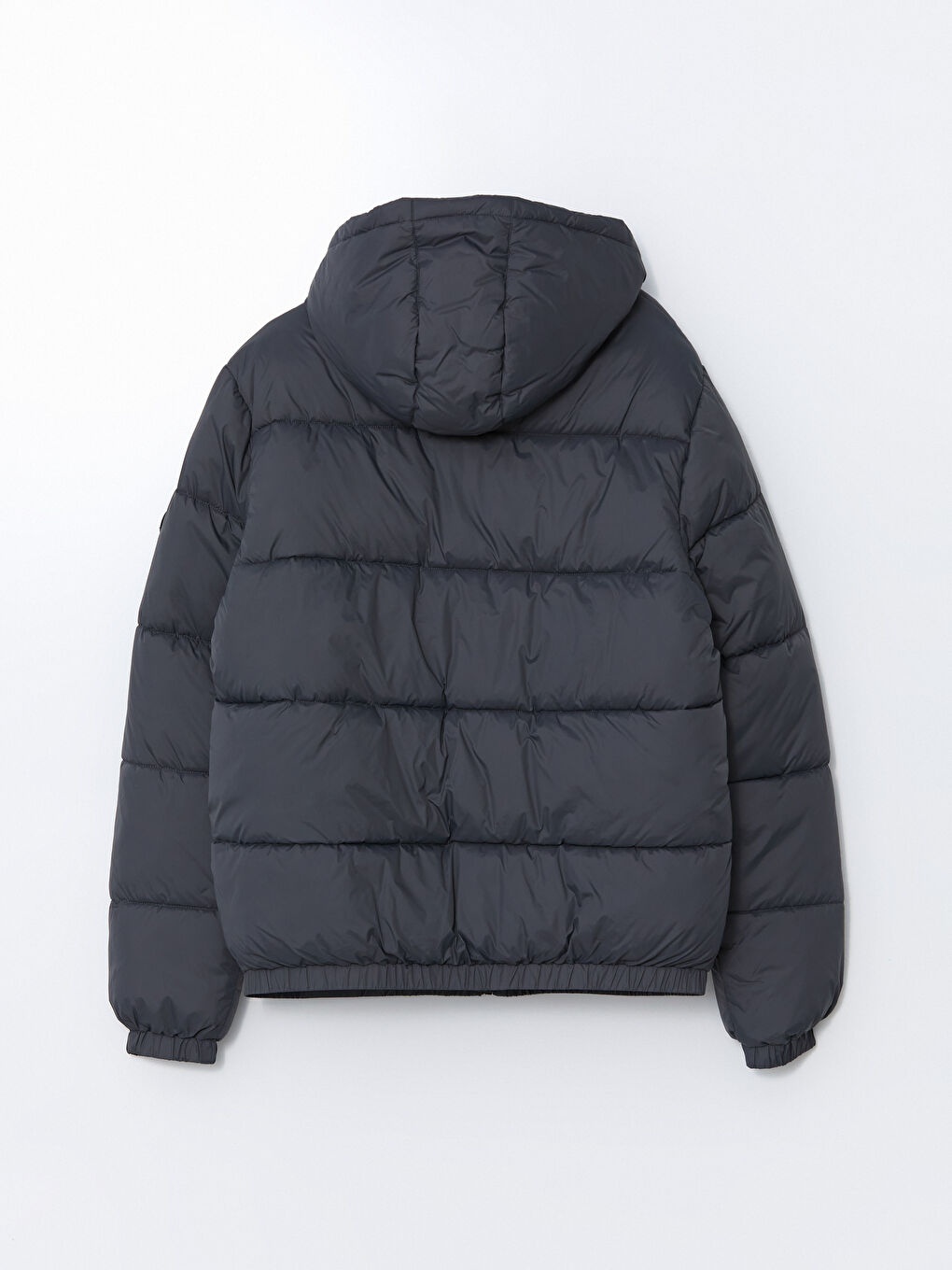 Standard Fit Hooded Men's Puffer Coat-8
