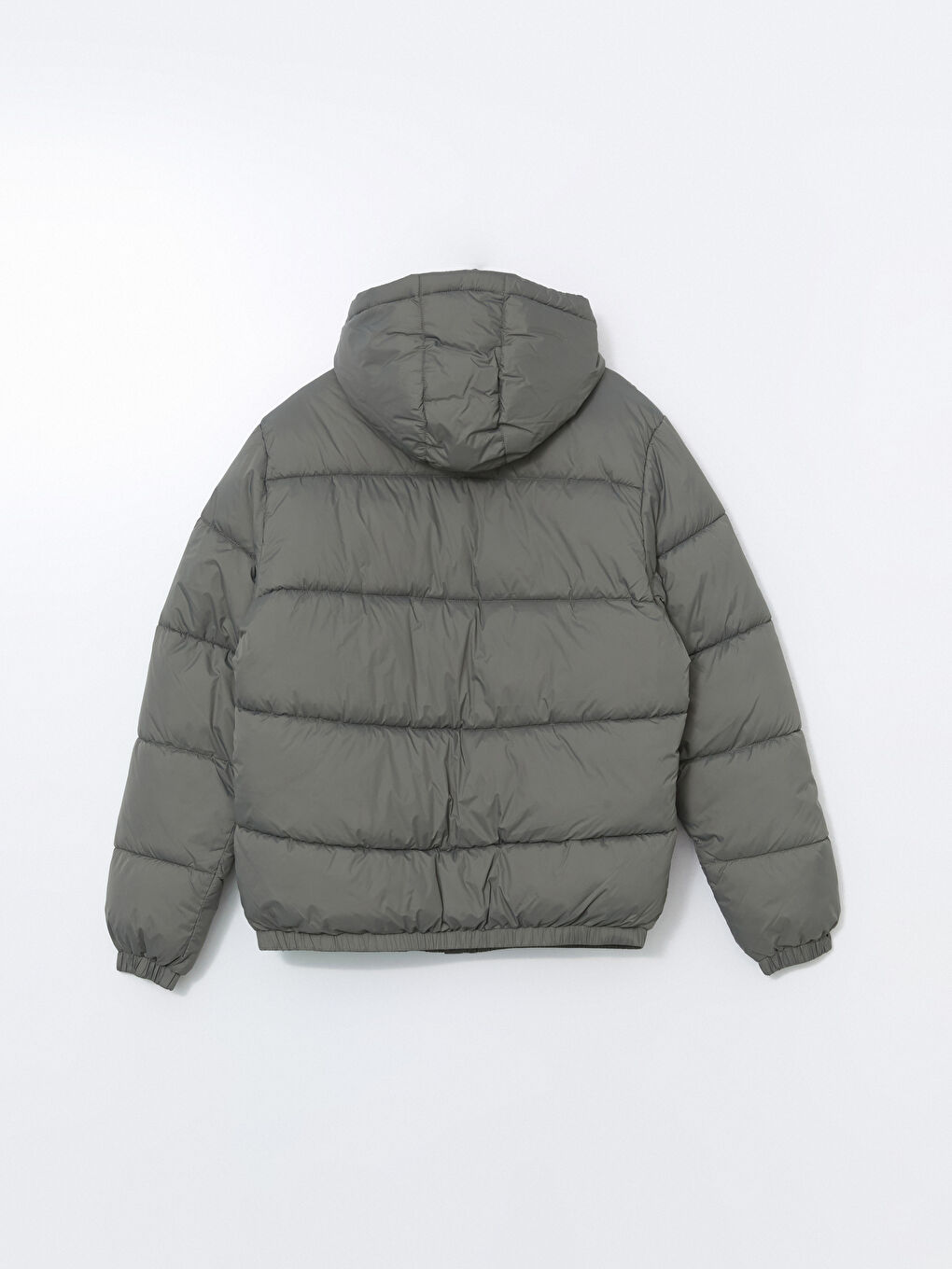 Standard Fit Hooded Men's Puffer Coat-7