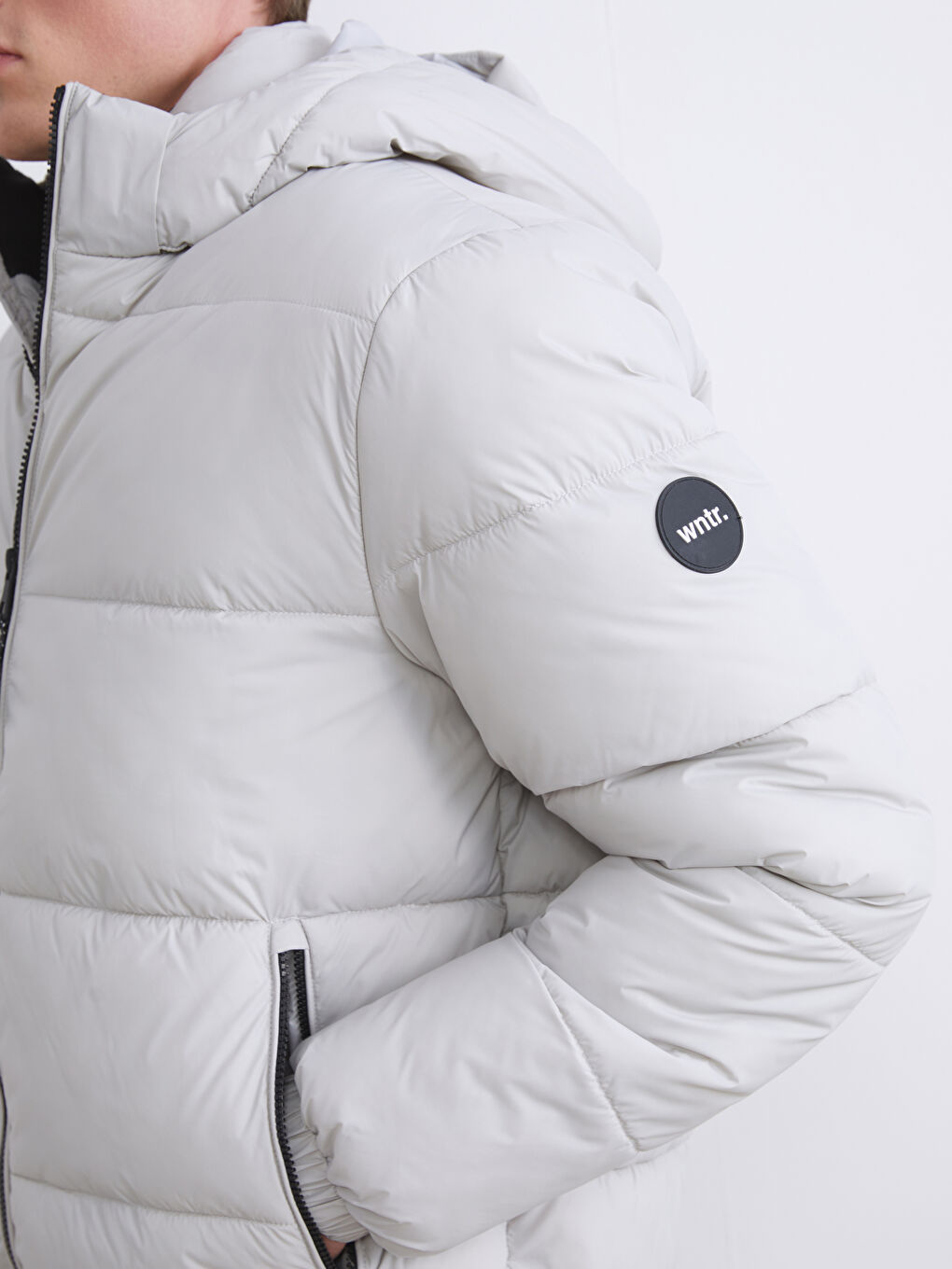 Standard Fit Hooded Men's Puffer Coat-3