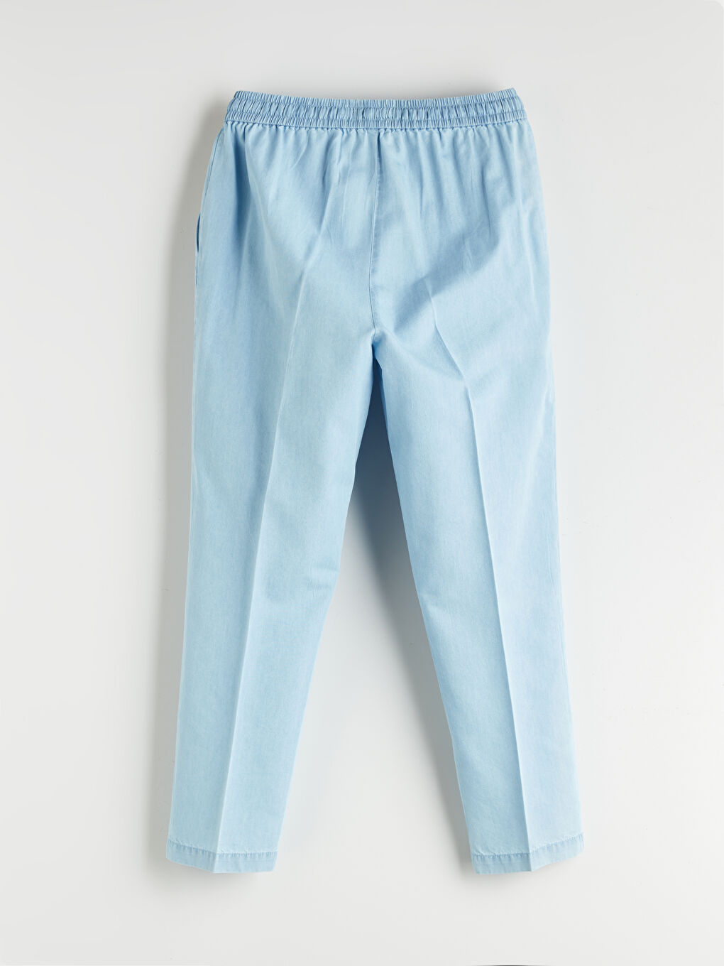 LCW Comfort جينز نساء بقصة كاروت فيت وخصر مطاطي -W52438Z8-311