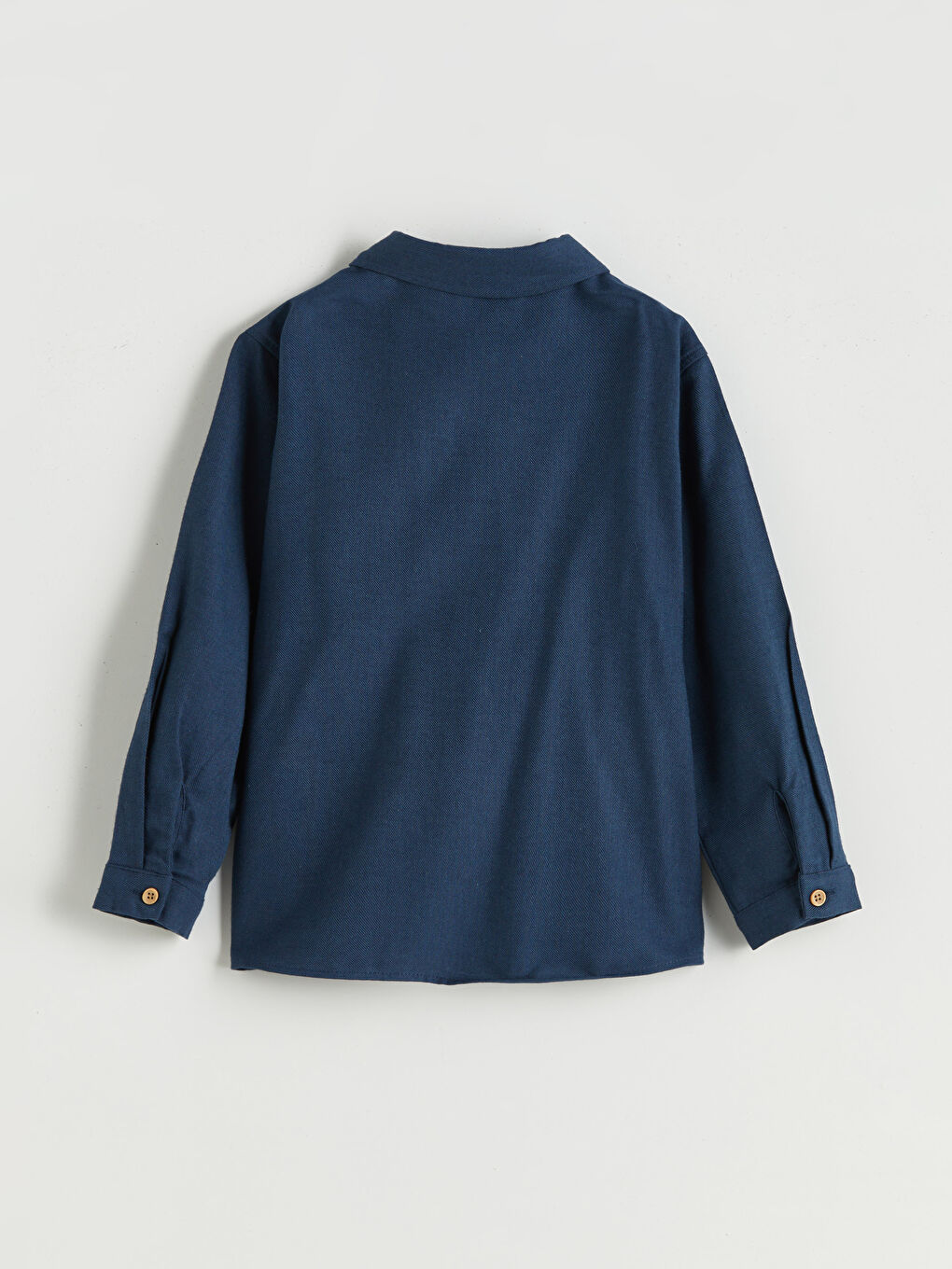 İndigo Basic Gabardin Uzun Kollu Erkek Çocuk Gömlek-3