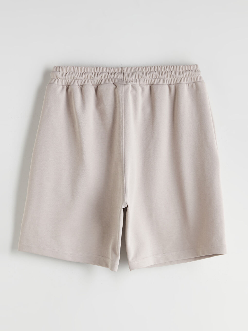 Bej Standart Kalıp Erkek Şort-13