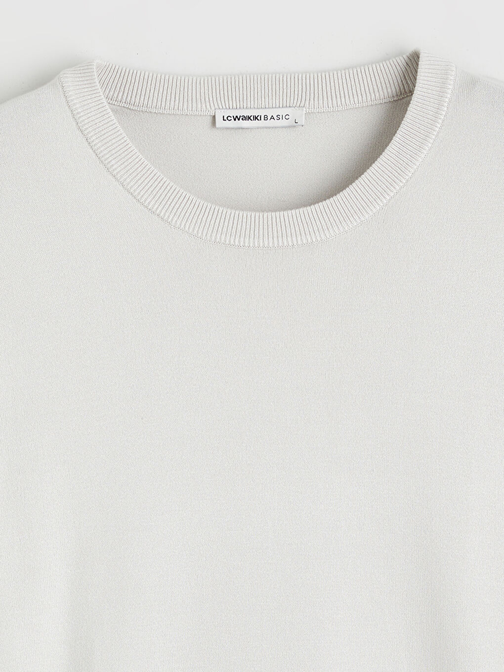 Muški Trikotažni Džemper Okruglog İzreza Dugih Rukava-5