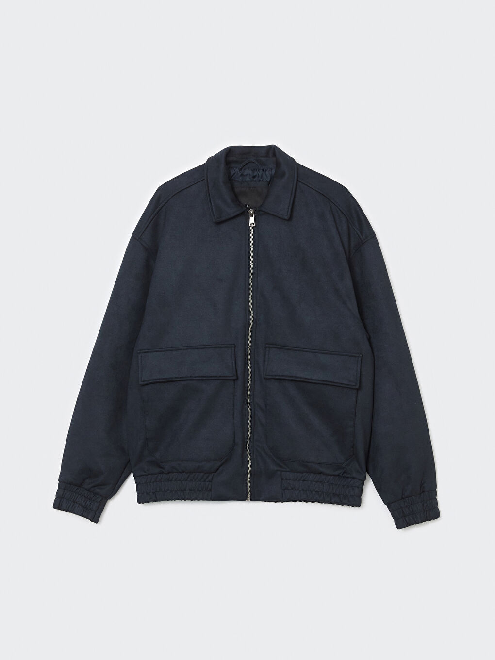 Чоловік ТЕМНО-СИНІЙ Пальто зі штучної шкіри-5