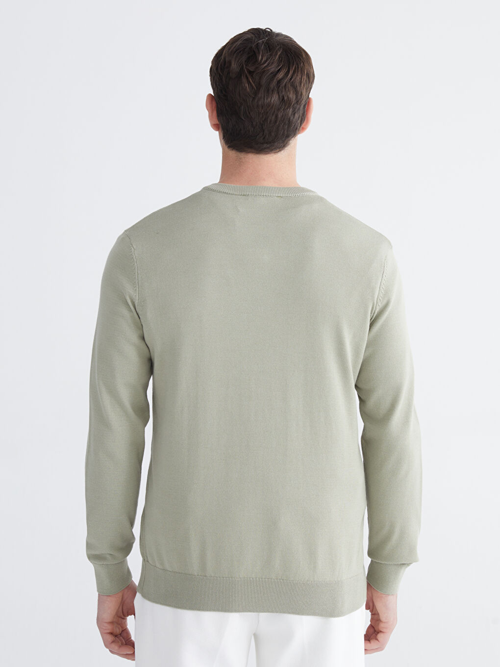 V Neck Men's Knitwear Sweater-3