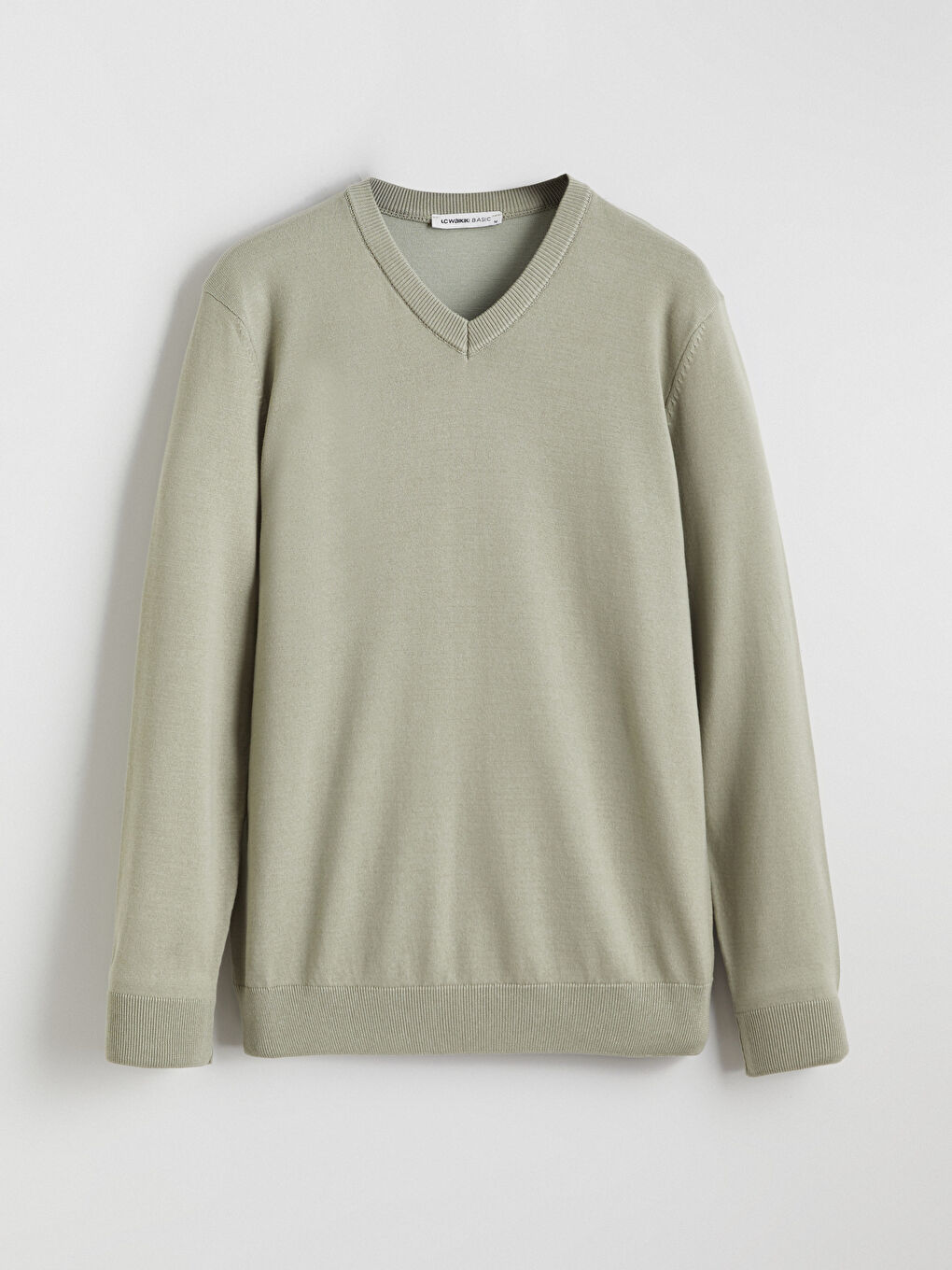 V Neck Men's Knitwear Sweater-4